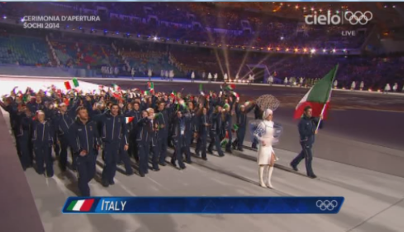 Sochi 2014, slila l'Italia